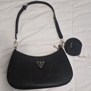 GUESS Black Women's Bag with Coin Pouch